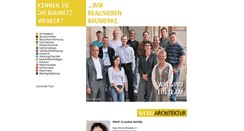 Desktop Screenshot of diebaunetzwerker.de